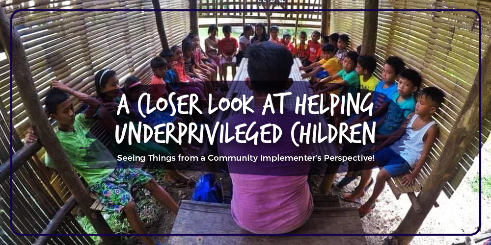 A Closer Look at Helping Underprivileged Children