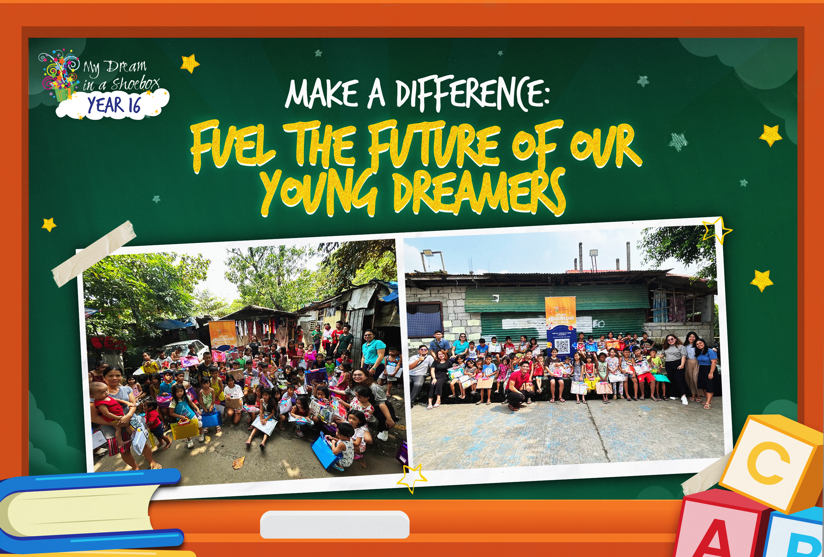 make a difference: fuel the future of our young dreamers