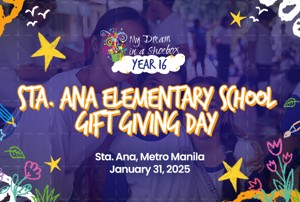 sta ana elementary school gift giving photo